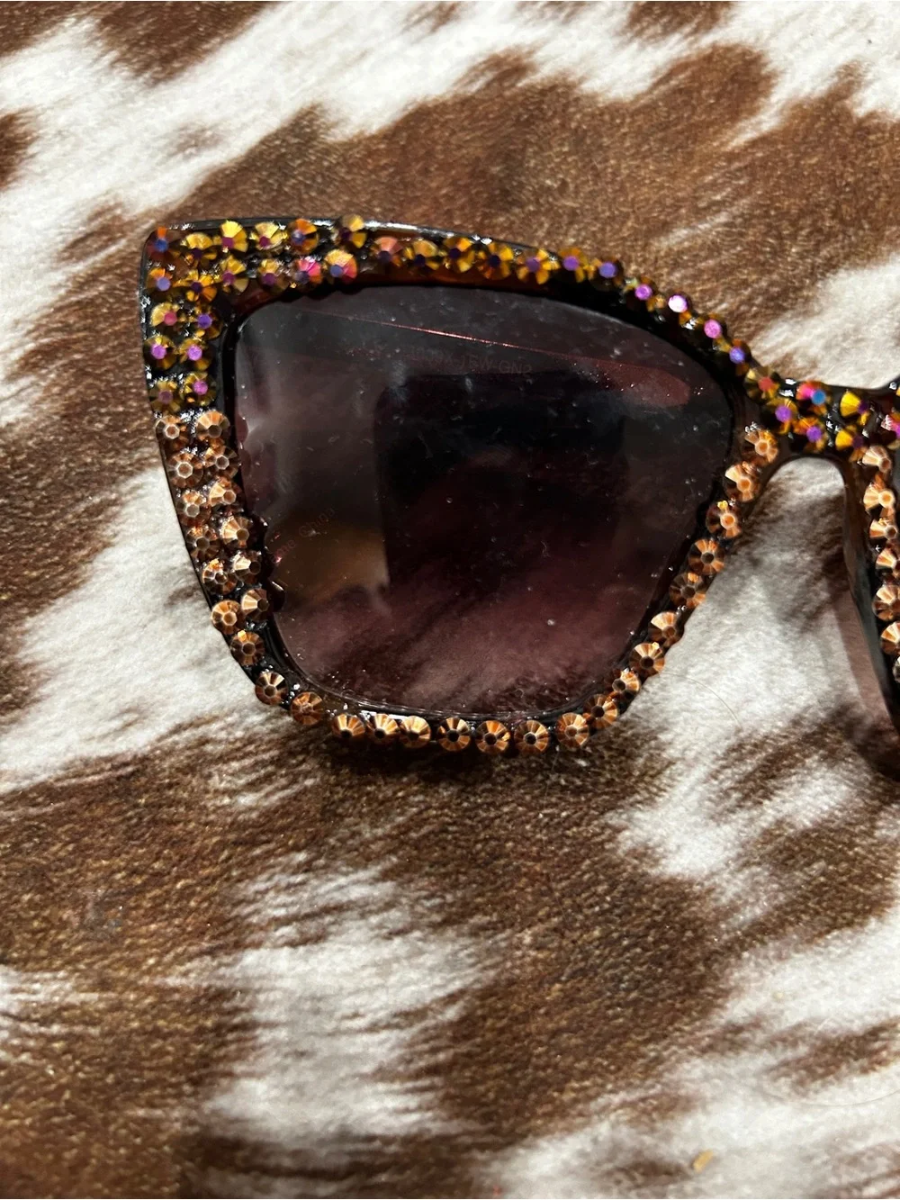 Custom crystal sunglasses handmade brand new